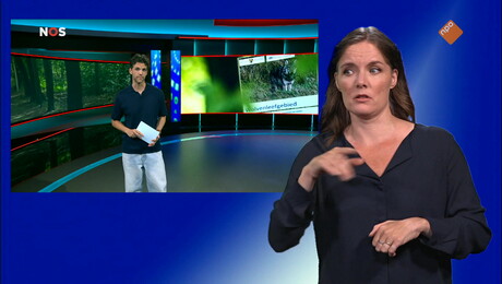 NOS Jeugdjournaal met gebarentaal